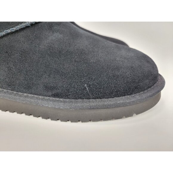 Koolaburra By Ugg Koola Tall Leather Mid Calf Boots Womens Size 5 Black 1017089 - Picture 9 of 12